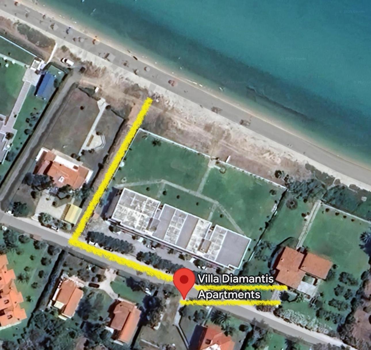 Villa Diamantis Apartments Ханиоти Екстериор снимка
